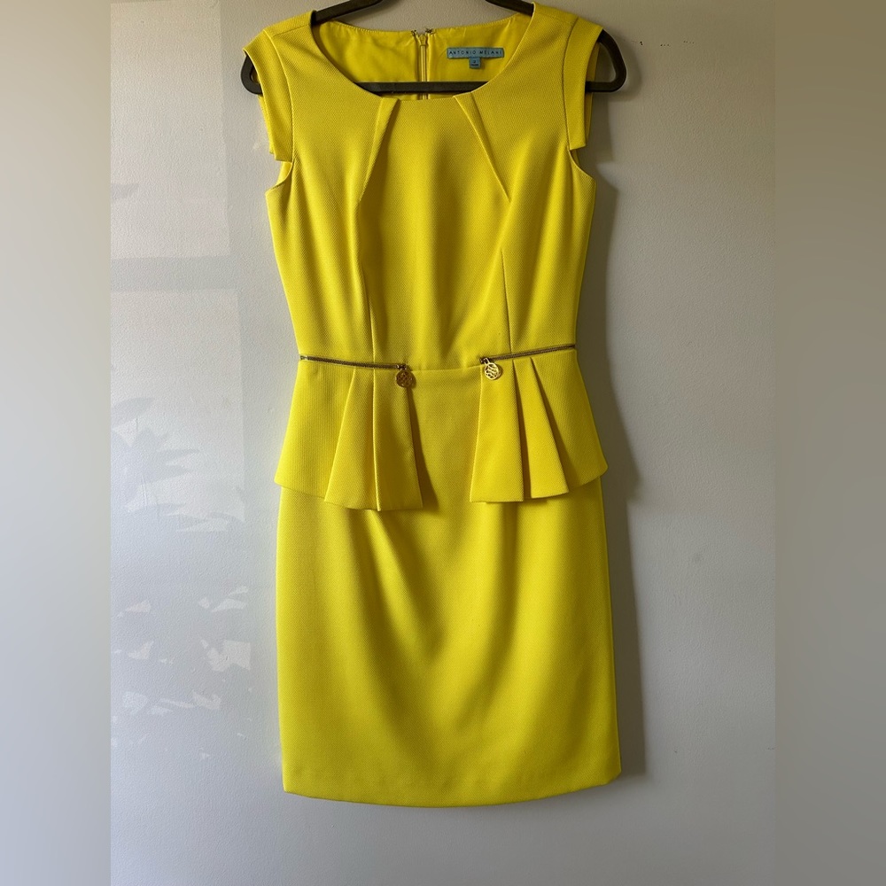 Yellow Antonio Melanie dress